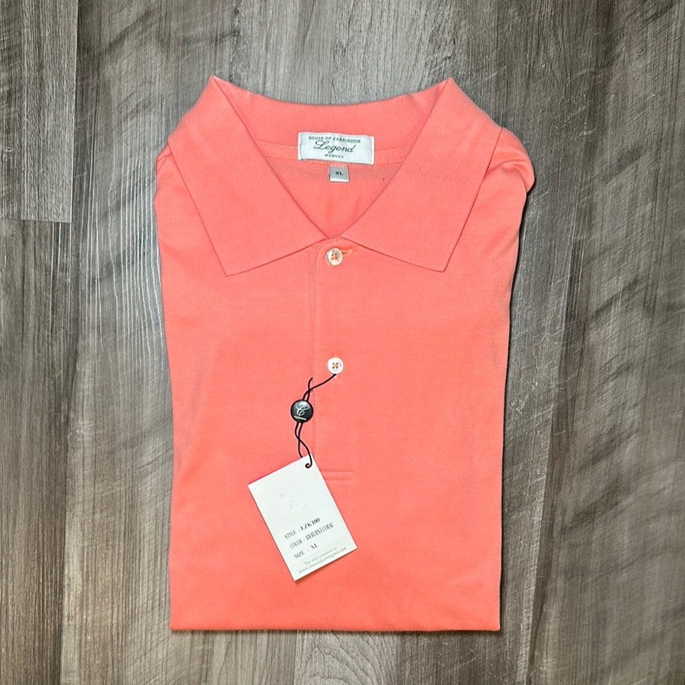 House of Carrington Legend Byron Nelson Egyptian Cotton Polo - XL